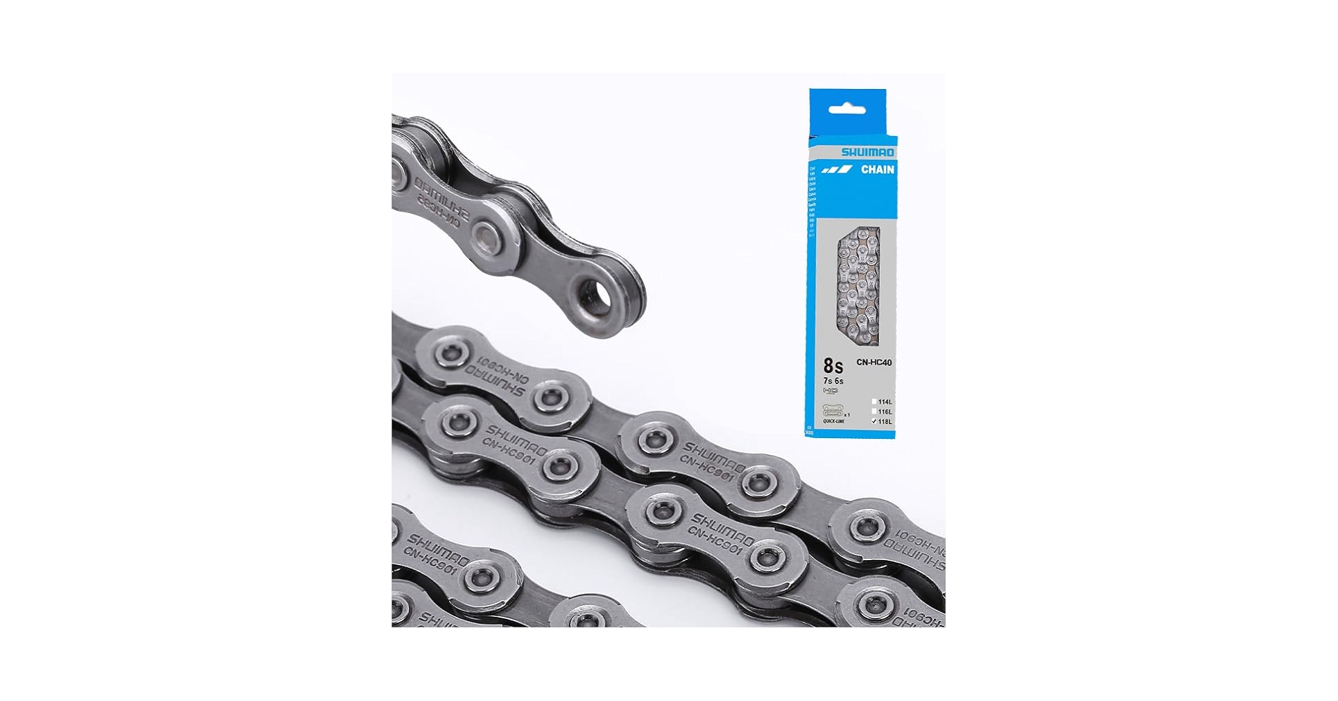 Amazon.co.jp: チェーン(8/7/6スピード) 変速自転車チェーンだ